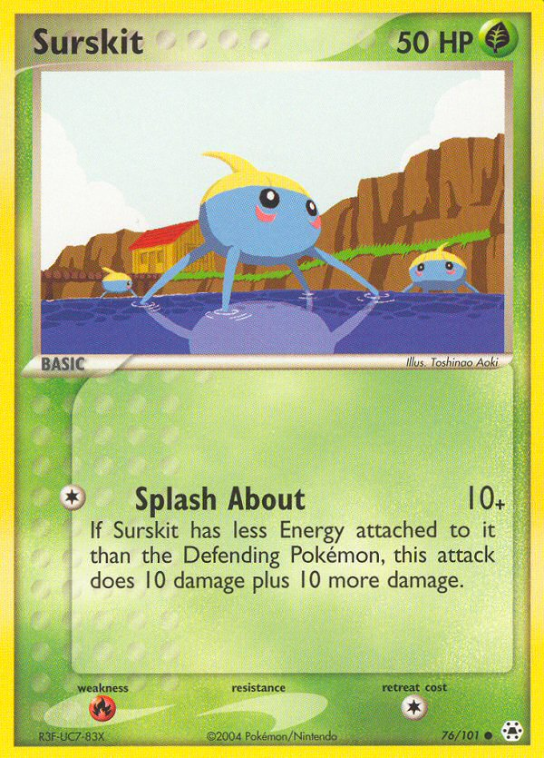 Surskit (76/101) [EX: Hidden Legends] | Odin's Place