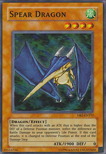 Spear Dragon [DB2-EN152] Super Rare | Odin's Place
