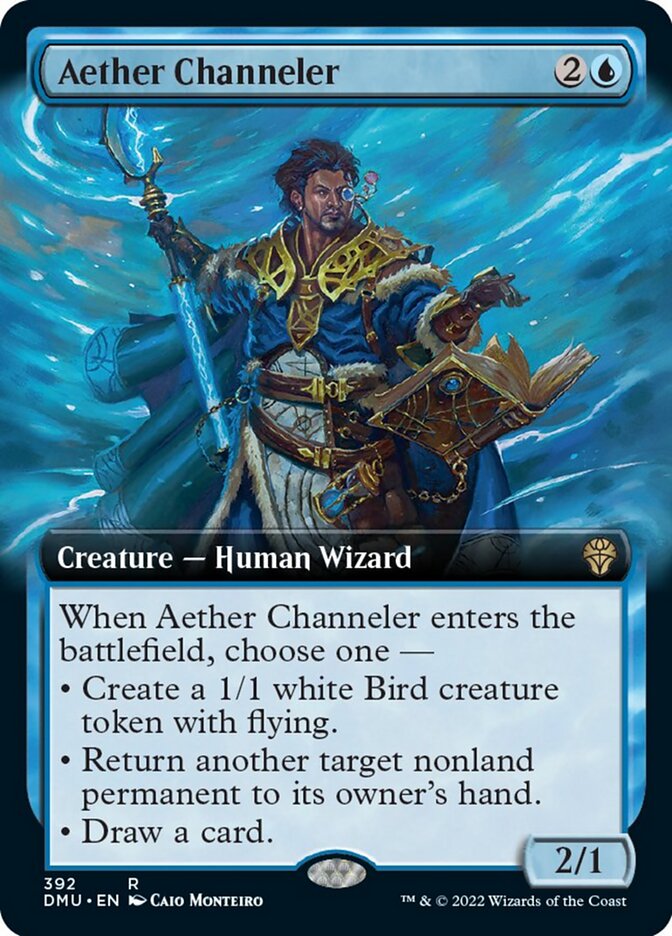 Aether Channeler (Extended Art) [Dominaria United] | Odin's Place