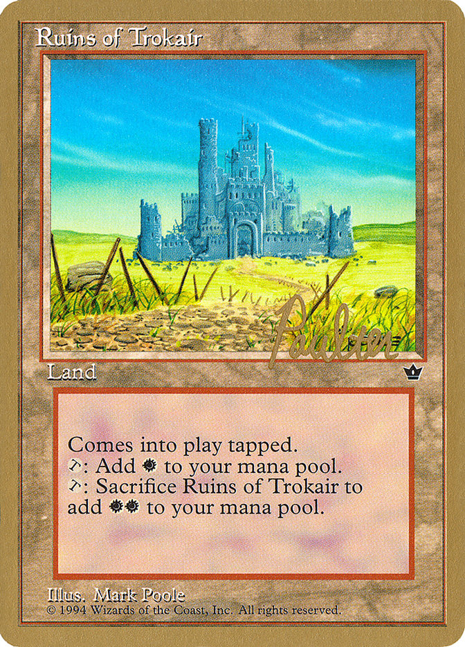 Ruins of Trokair (Preston Poulter) [Pro Tour Collector Set] | Odin's Place