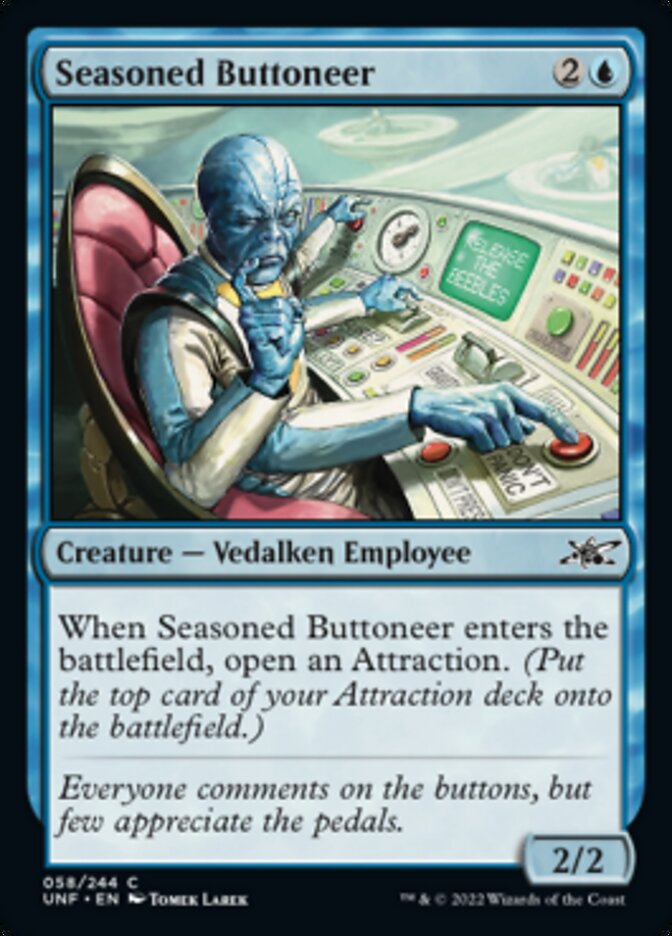 Seasoned Buttoneer [Unfinity] | Odin's Place