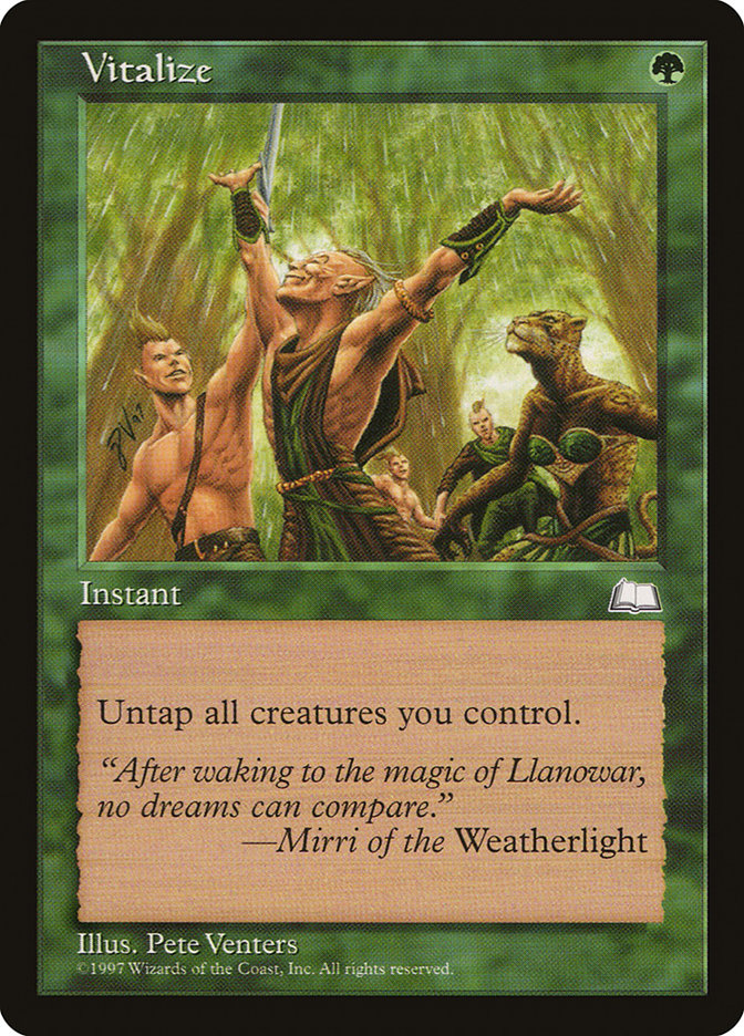 Vitalize (145) [Weatherlight] | Odin's Place