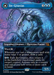 Jin-Gitaxias // The Great Synthesis (Borderless Alternate Art) [March of the Machine] | Odin's Place