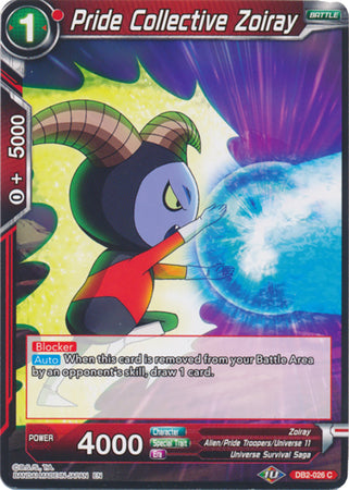 Pride Collective Zoiray (DB2-026) [Divine Multiverse] | Odin's Place