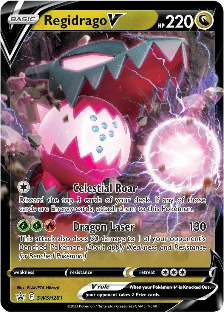 Regidrago V (SWSH281) [Sword & Shield: Black Star Promos] | Odin's Place
