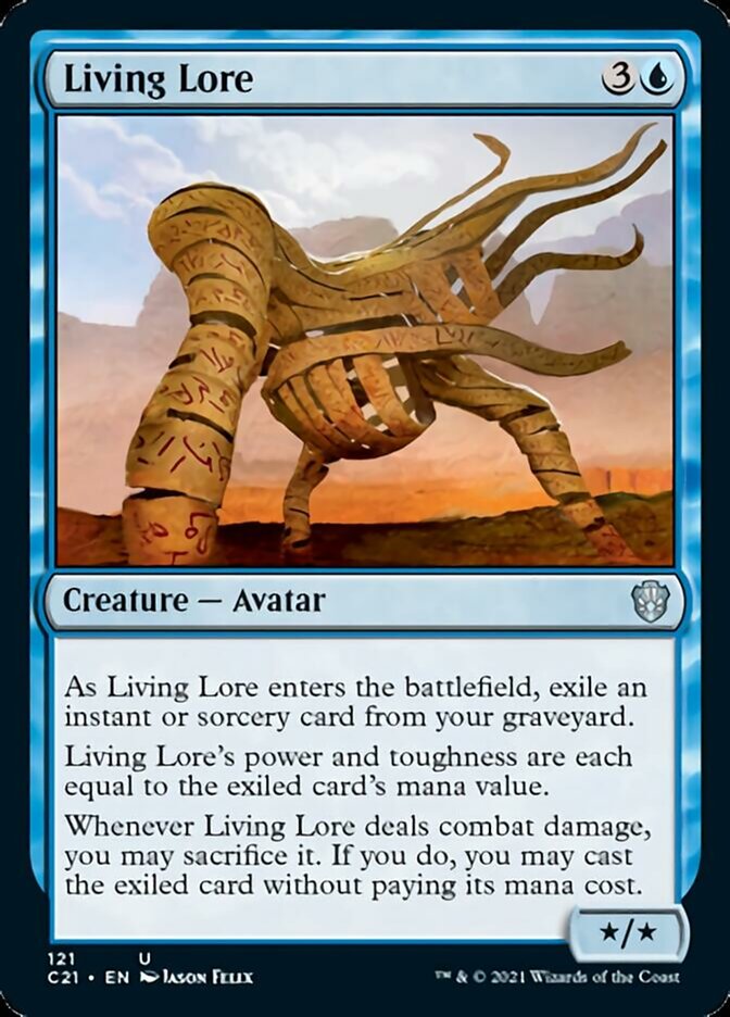 Living Lore [Commander 2021] | Odin's Place