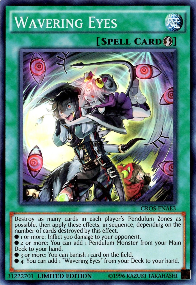 Wavering Eyes [CROS-ENAE3] Super Rare | Odin's Place