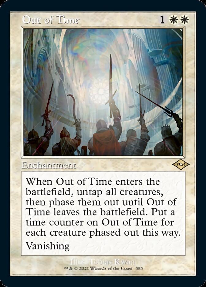 Out of Time (Retro Foil Etched) [Modern Horizons 2] | Odin's Place