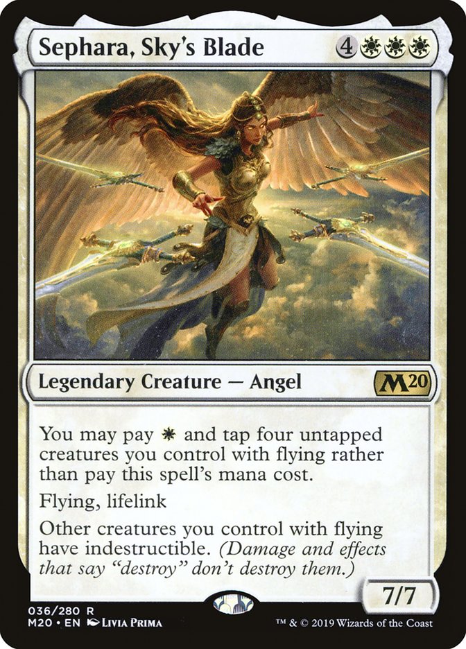 Sephara, Sky's Blade [Core Set 2020] | Odin's Place