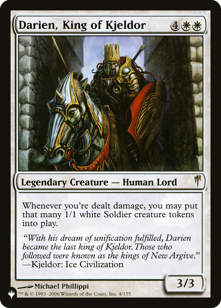 Darien, King of Kjeldor [The List] | Odin's Place