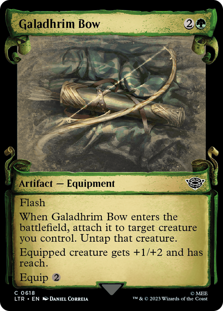 Galadhrim Bow [The Lord of the Rings: Tales of Middle-Earth Showcase Scrolls] | Odin's Place