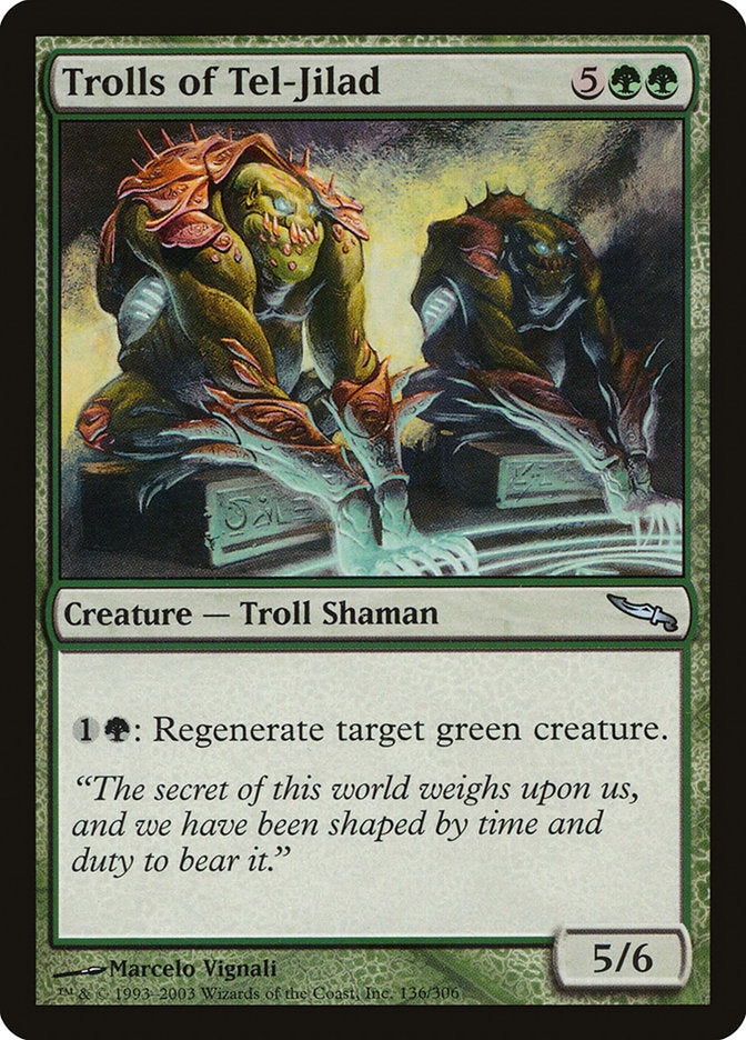 Trolls of Tel-Jilad [Mirrodin] | Odin's Place