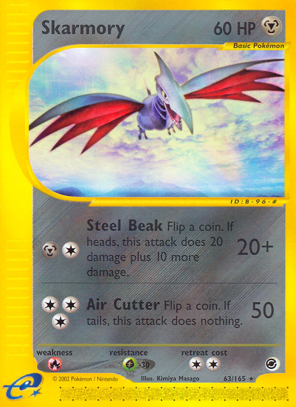 Skarmory (63/165) [Expedition: Base Set] | Odin's Place