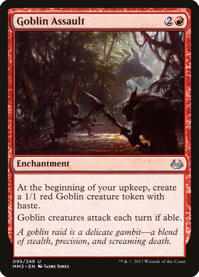 Goblin Assault (95) [Modern Masters 2017] | Odin's Place