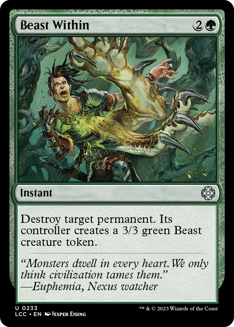 Beast Within [The Lost Caverns of Ixalan Commander] | Odin's Place