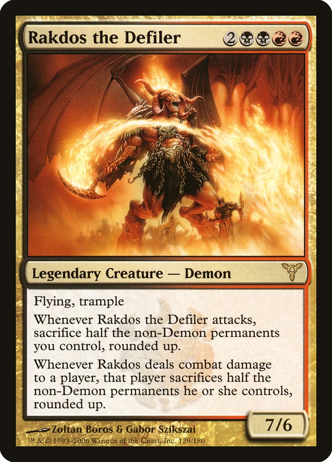 Rakdos the Defiler (129) [Dissension] | Odin's Place