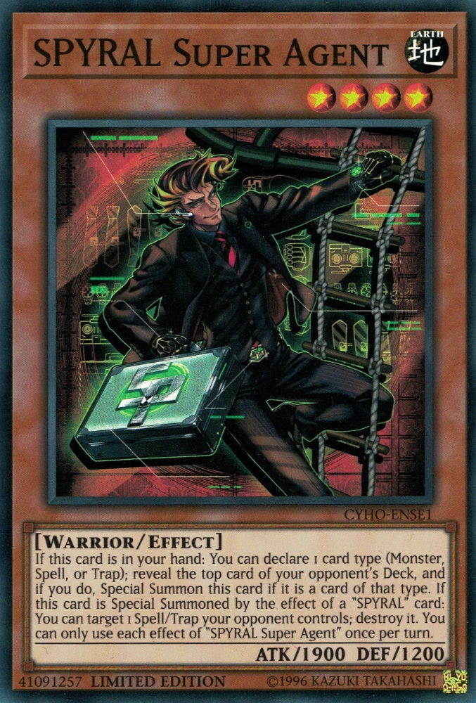 SPYRAL Super Agent [CYHO-ENSE1] Super Rare | Odin's Place