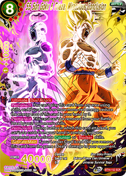 SS Son Goku & Frieza, Miraculous Conclusion (BT14-152) [Cross Spirits] | Odin's Place