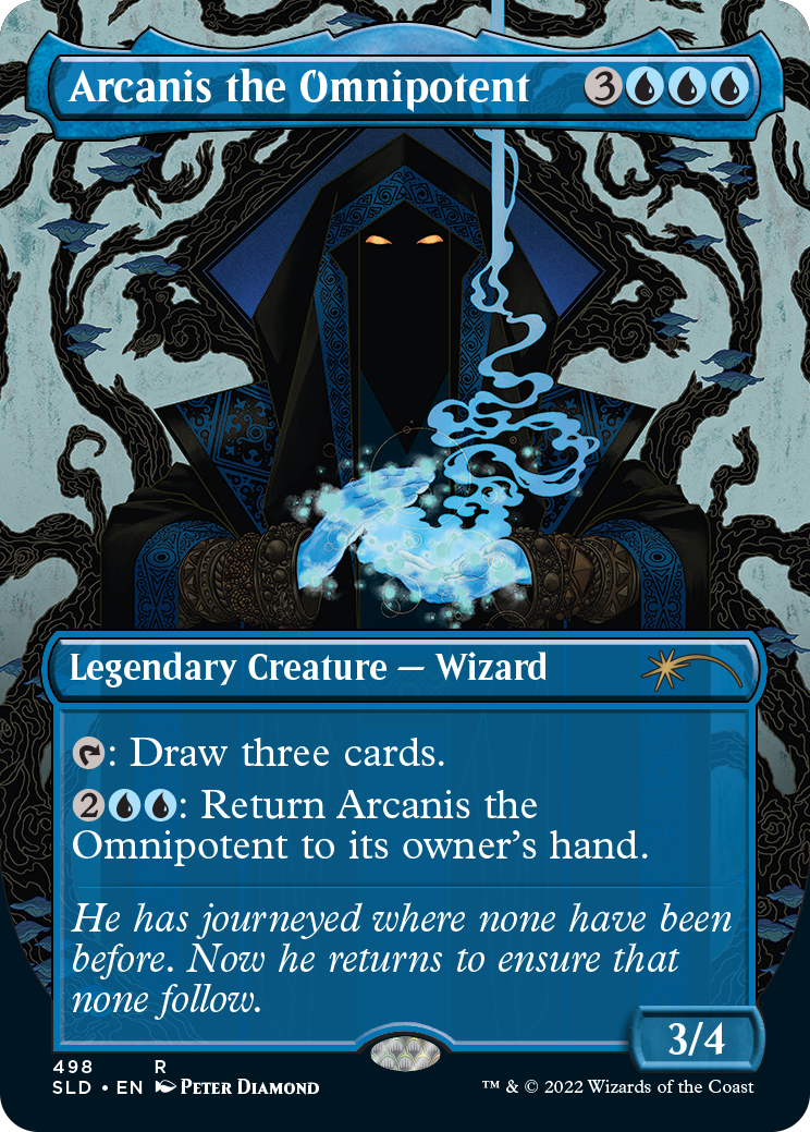 Arcanis the Omnipotent (Borderless) [Secret Lair Drop Series] | Odin's Place