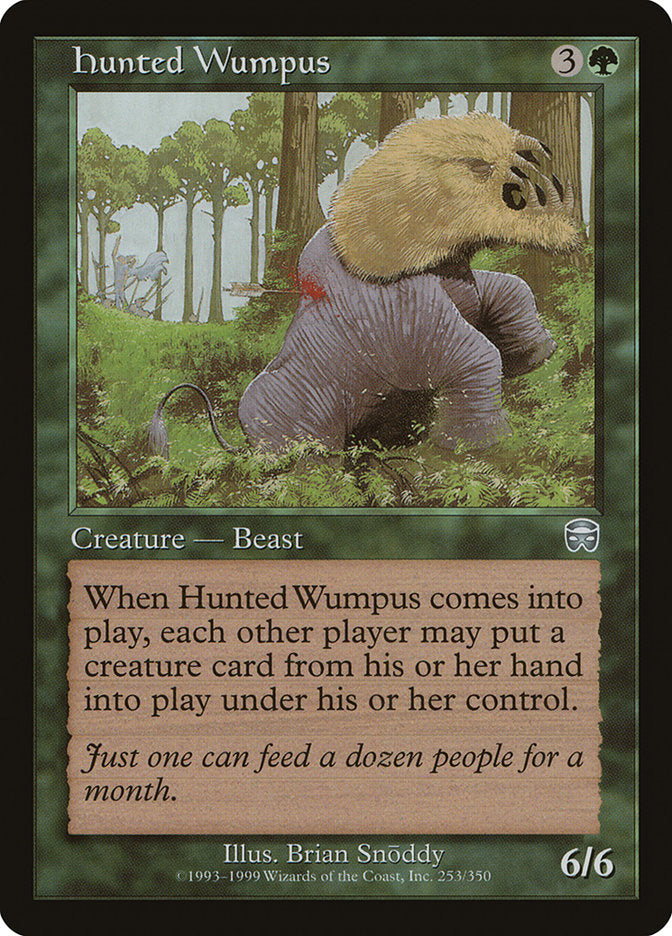 Hunted Wumpus (253) [Mercadian Masques] | Odin's Place