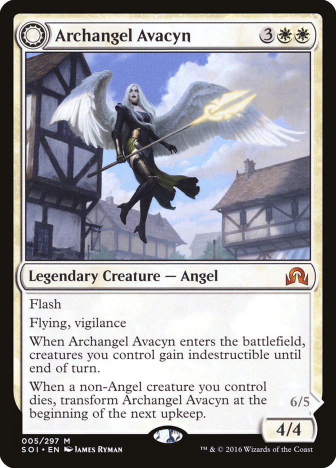 Archangel Avacyn // Avacyn, the Purifier [Shadows over Innistrad] | Odin's Place
