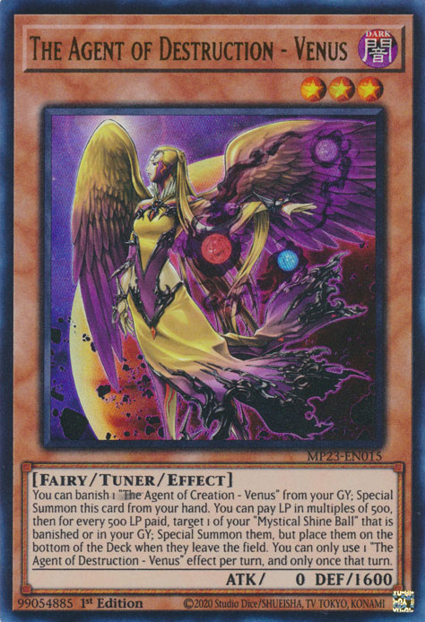 The Agent of Destruction - Venus [MP23-EN015] Ultra Rare | Odin's Place