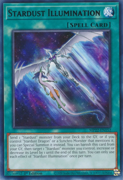 Stardust Illumination [MP22-EN152] Rare | Odin's Place