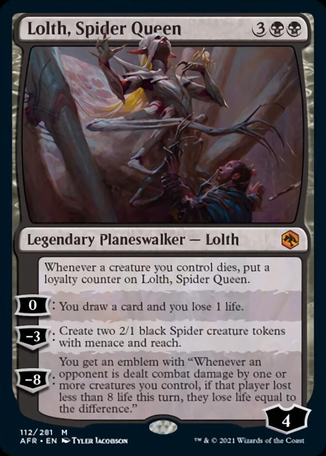Lolth, Spider Queen [Dungeons & Dragons: Adventures in the Forgotten Realms] | Odin's Place