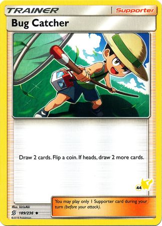 Bug Catcher (189/236) (Pikachu Stamp #44) [Battle Academy 2020] | Odin's Place