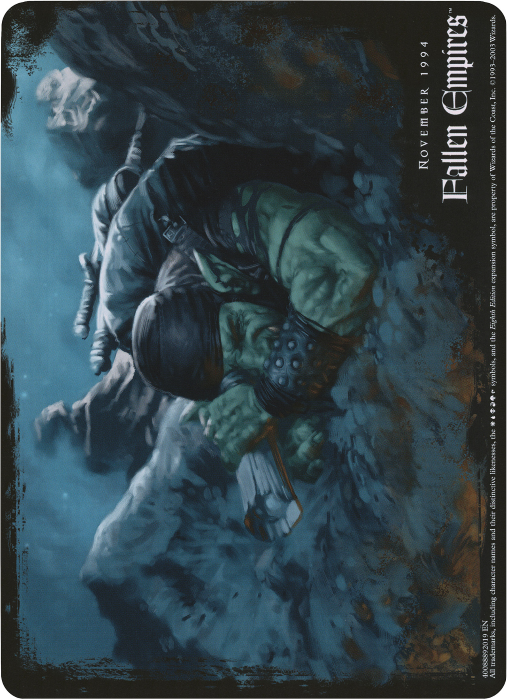 Orcish Spy (Oversized) [Eighth Edition Box Topper] | Odin's Place