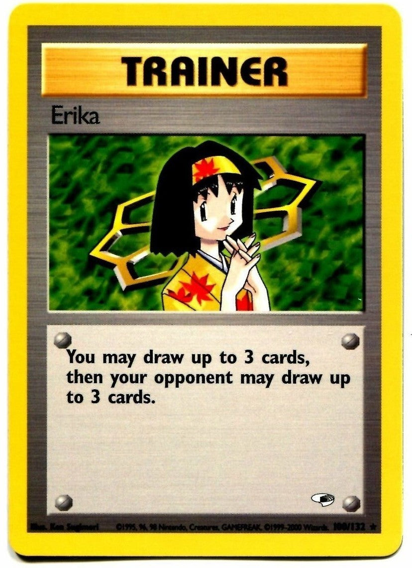 Erika (100/132) [Gym Heroes Unlimited] | Odin's Place