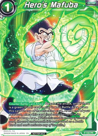 Hero's Mafuba (Power Booster: World Martial Arts Tournament) (P-155) [Promotion Cards] | Odin's Place