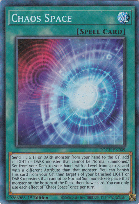 Chaos Space [TOCH-EN009] Collector's Rare | Odin's Place