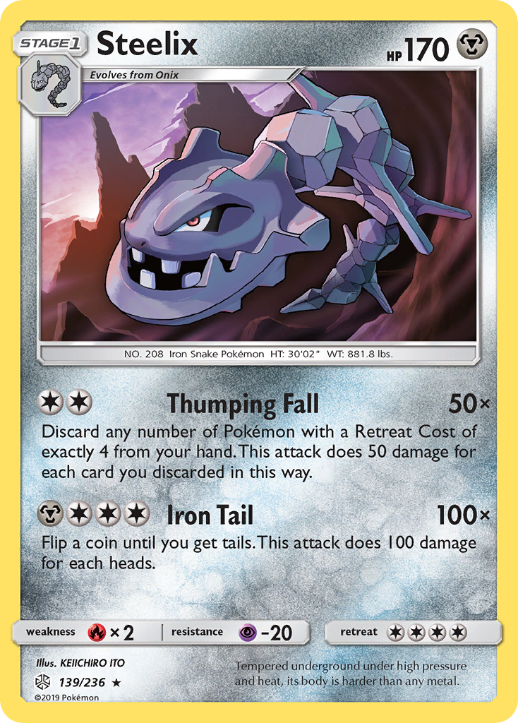 Steelix (139/236) [Sun & Moon: Cosmic Eclipse] | Odin's Place