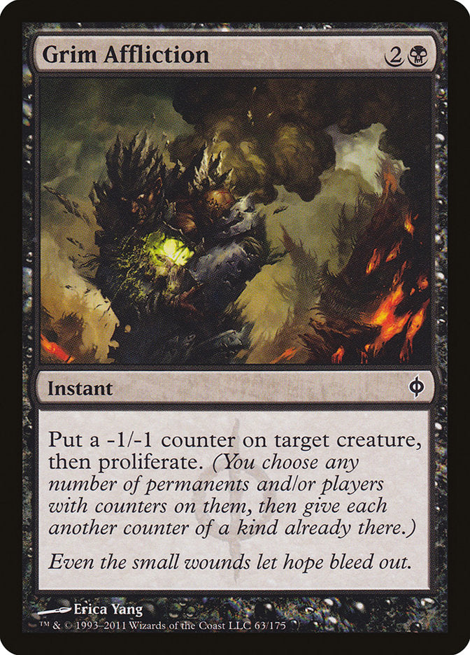 Grim Affliction (63) [New Phyrexia] | Odin's Place