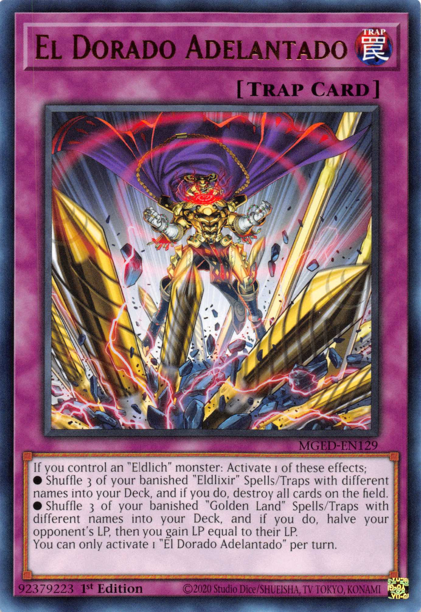 El Dorado Adelantado [MGED-EN129] Rare | Odin's Place