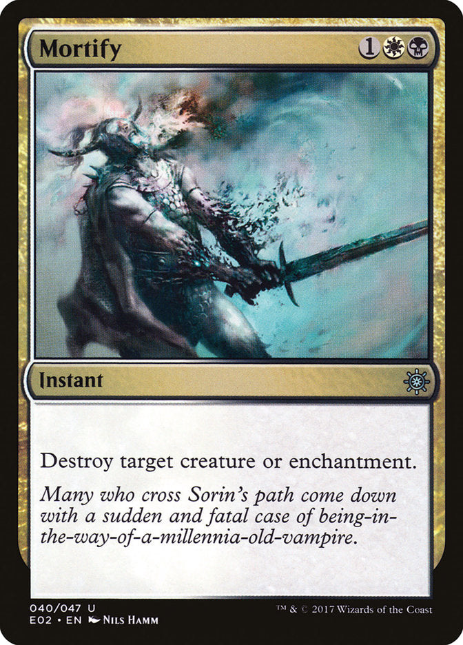 Mortify (40) [Explorers of Ixalan] | Odin's Place