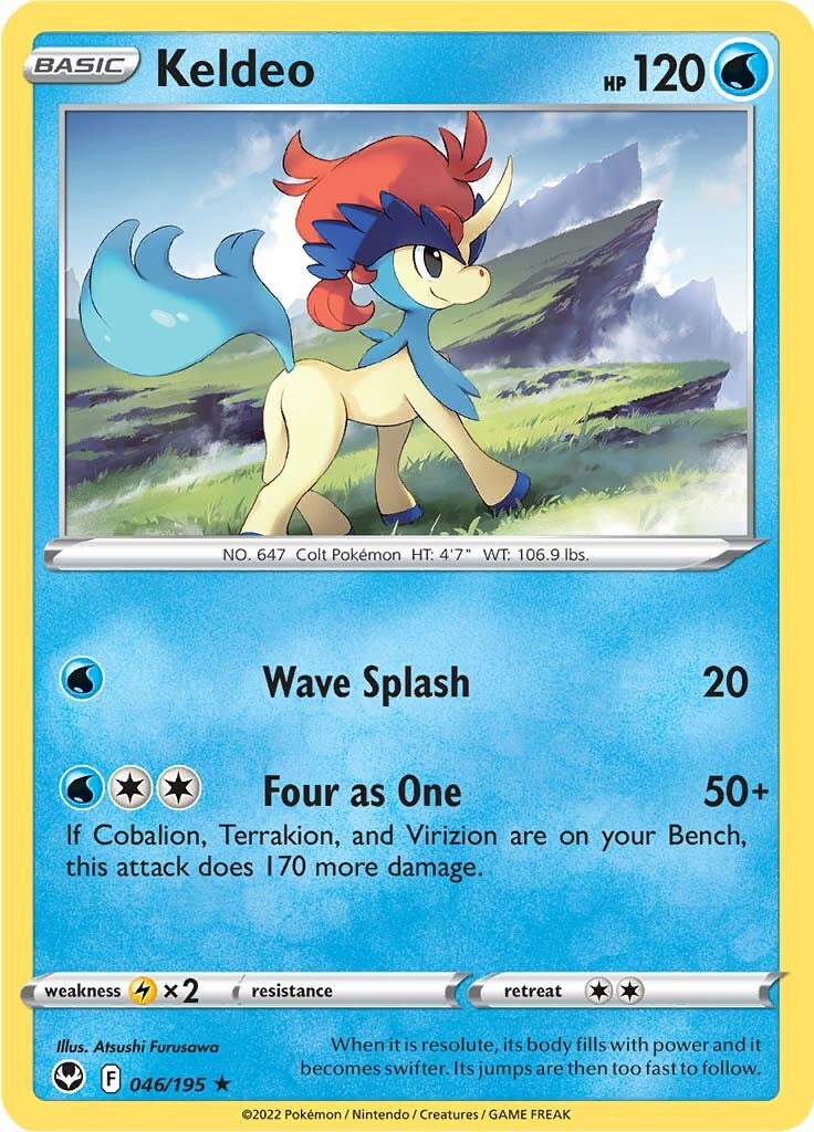 Keldeo (046/195) [Sword & Shield: Silver Tempest] | Odin's Place
