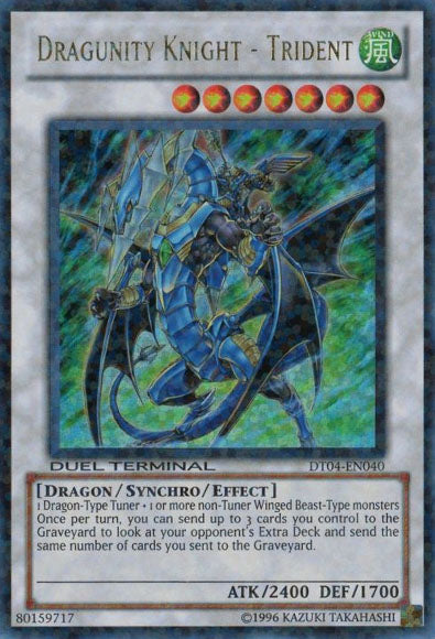 Dragunity Knight - Trident [DT04-EN040] Ultra Rare | Odin's Place