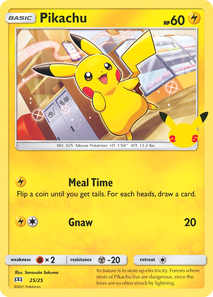 Pikachu (25/25) [McDonald's 25th Anniversary] | Odin's Place