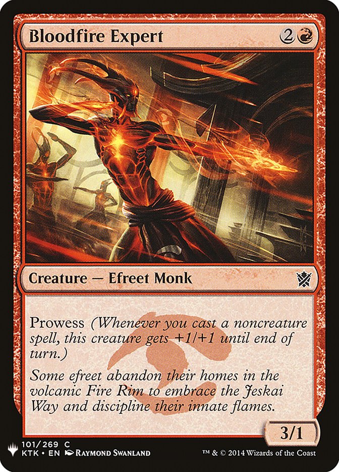 Bloodfire Expert [Mystery Booster] | Odin's Place