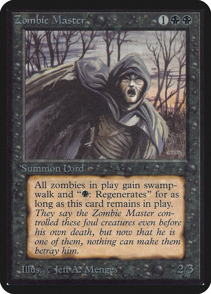 Zombie Master (137) [Alpha Edition] | Odin's Place