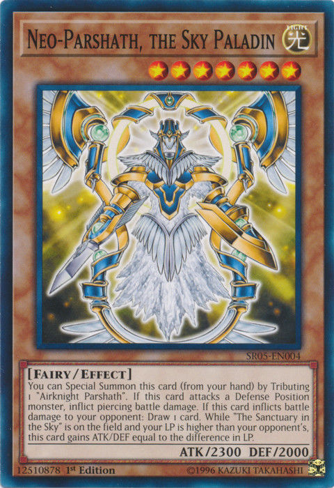 Neo-Parshath, the Sky Paladin [SR05-EN004] Common | Odin's Place