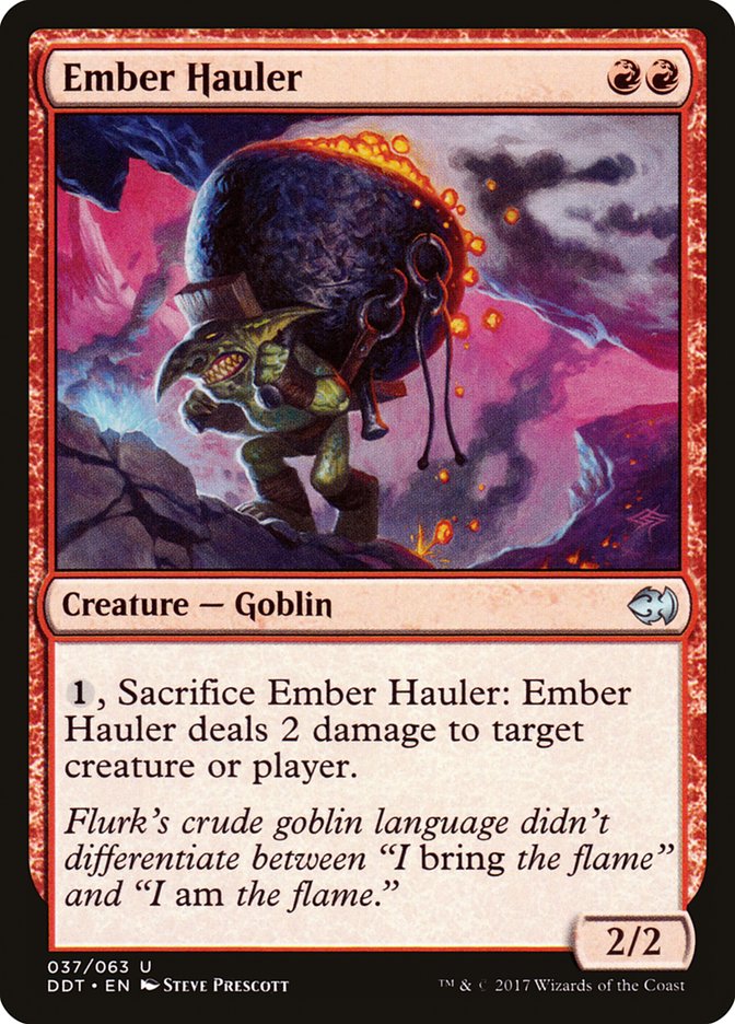 Ember Hauler (37) [Duel Decks: Merfolk vs. Goblins] | Odin's Place
