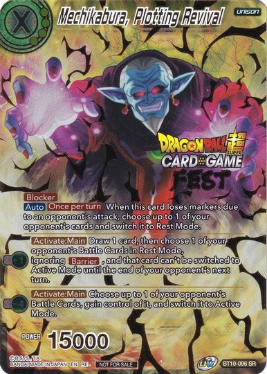 Mechikabura, Plotting Revival (Card Game Fest 2022) (BT10-096) [Tournament Promotion Cards] | Odin's Place