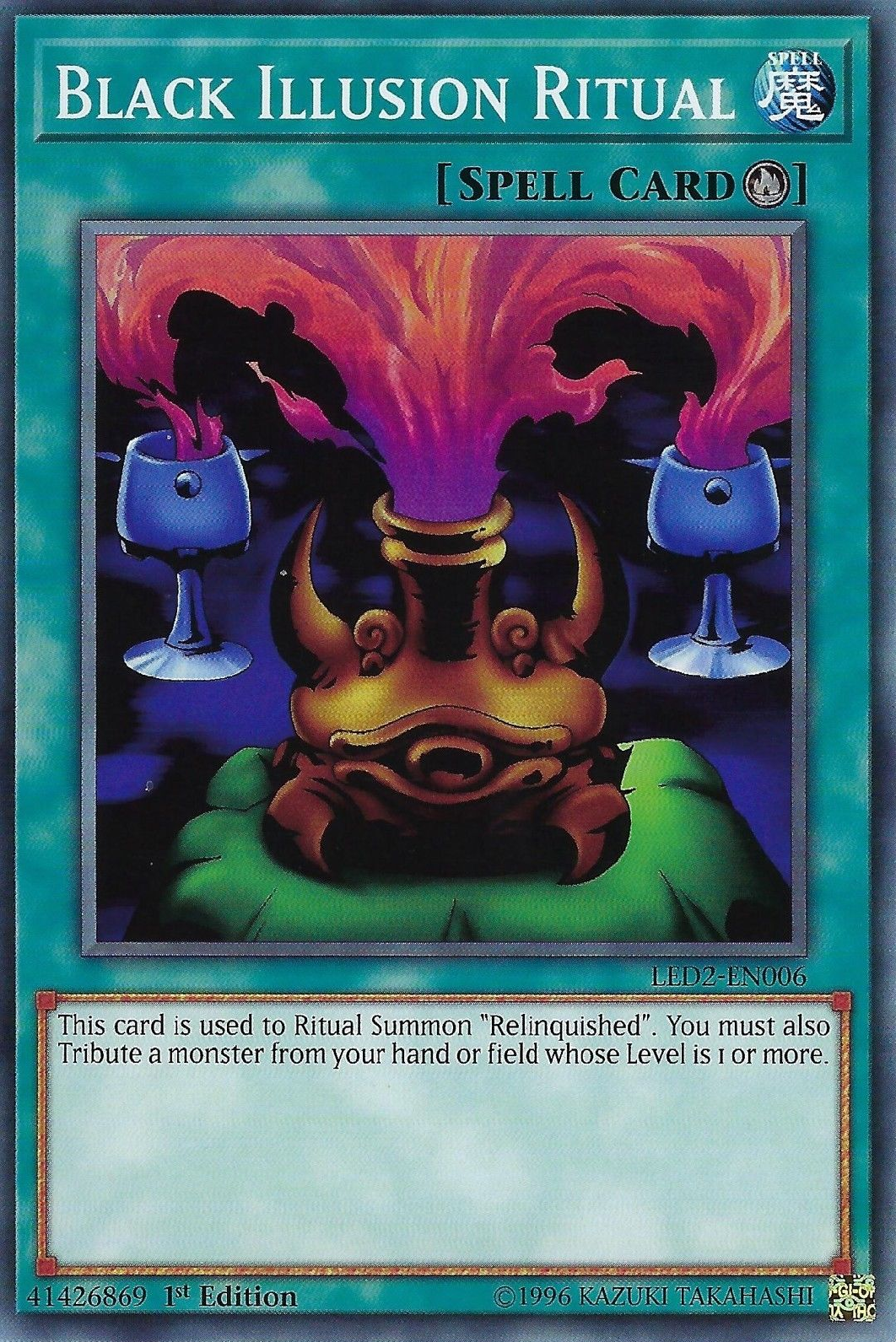 Black Illusion Ritual [LED2-EN006] Common | Odin's Place