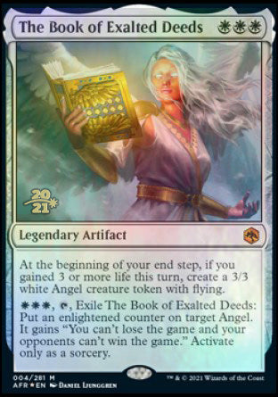 The Book of Exalted Deeds [Dungeons & Dragons: Adventures in the Forgotten Realms Prerelease Promos] | Odin's Place