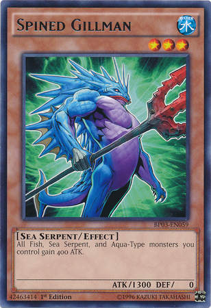 Spined Gillman [BP03-EN059] Rare | Odin's Place