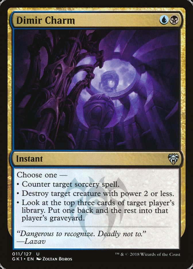 Dimir Charm (11) [Guilds of Ravnica Guild Kit] | Odin's Place