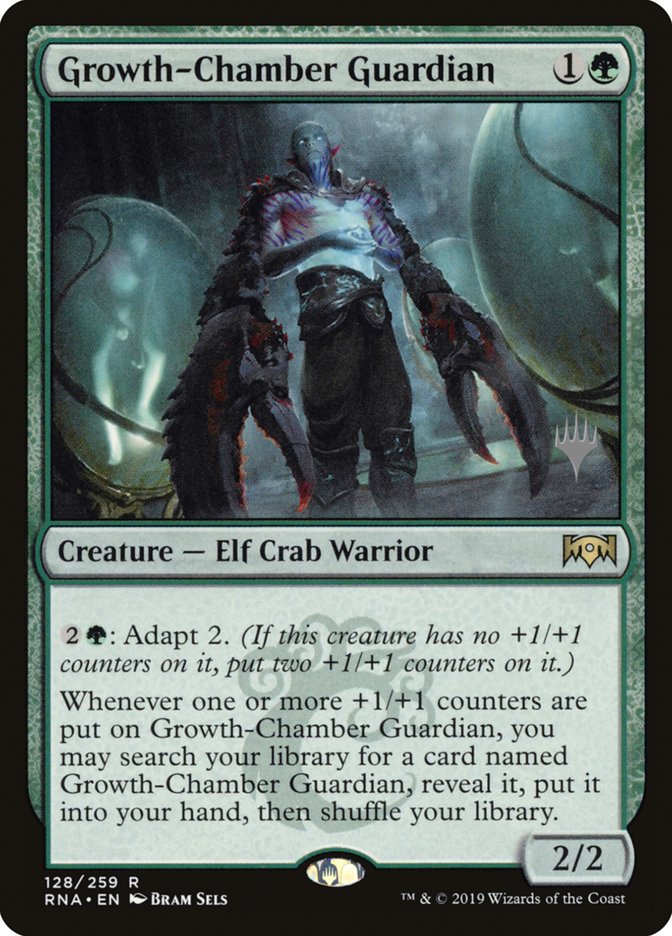 Growth-Chamber Guardian (Promo Pack) [Ravnica Allegiance Promos] | Odin's Place
